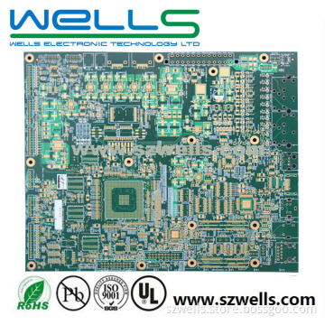 4 Layer Hard Gold Plating PCB, BGA PCB